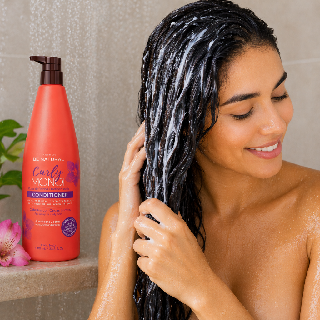 Acondicionador Rizos Definidos Curly Monoi 1 Lt - BE NATURAL