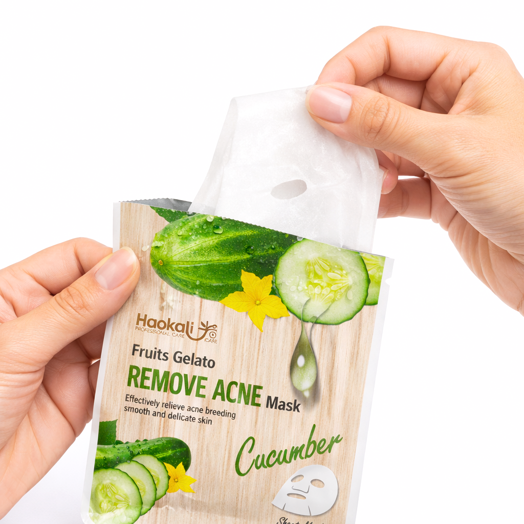 Mascarilla Facial Cucumber x 10 und - WOKALI
