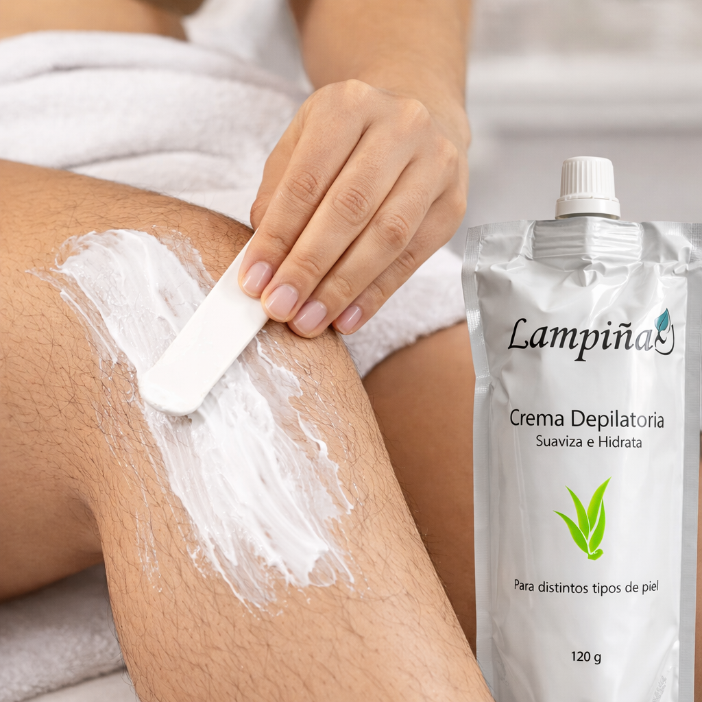 Crema Depiladora Corporal x 120 gr - LAMPIÑA