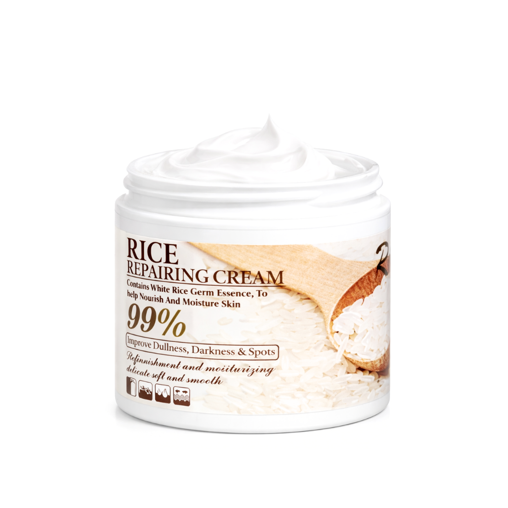 Crema Facial Reparadora Rice 115 gr - WOKALI