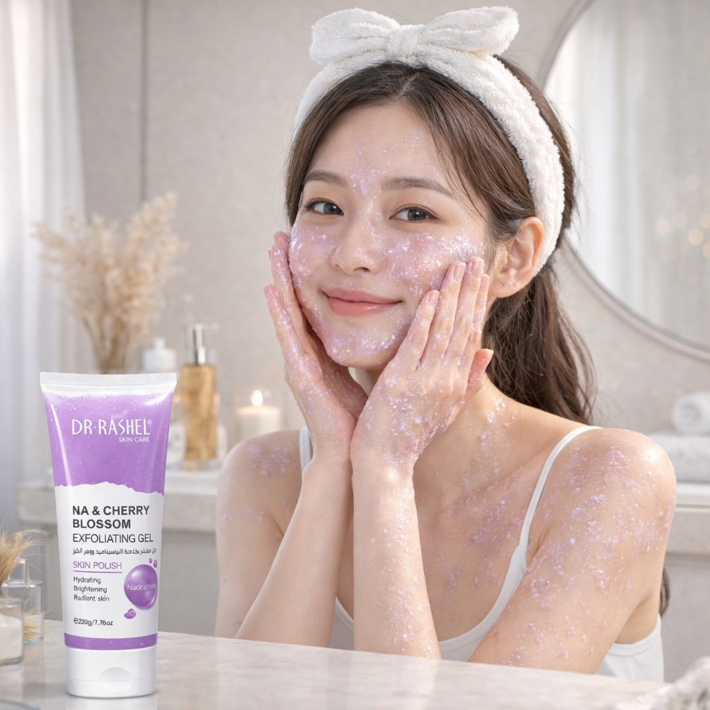 Exfoliante Facial NA & CHERRY BLOSSOM 220 gr - DR. RASHEL