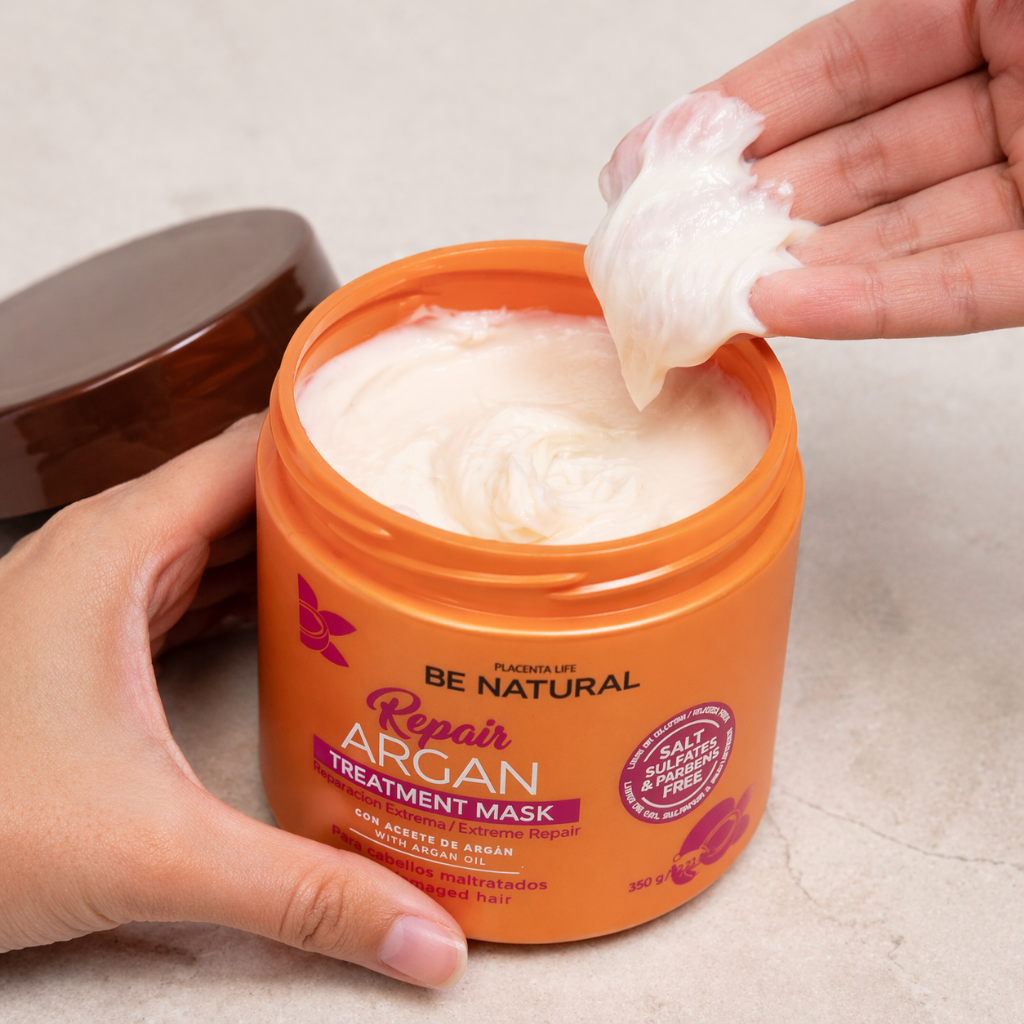 Mascarilla Repair Argán 350 ml - BE NATURAL