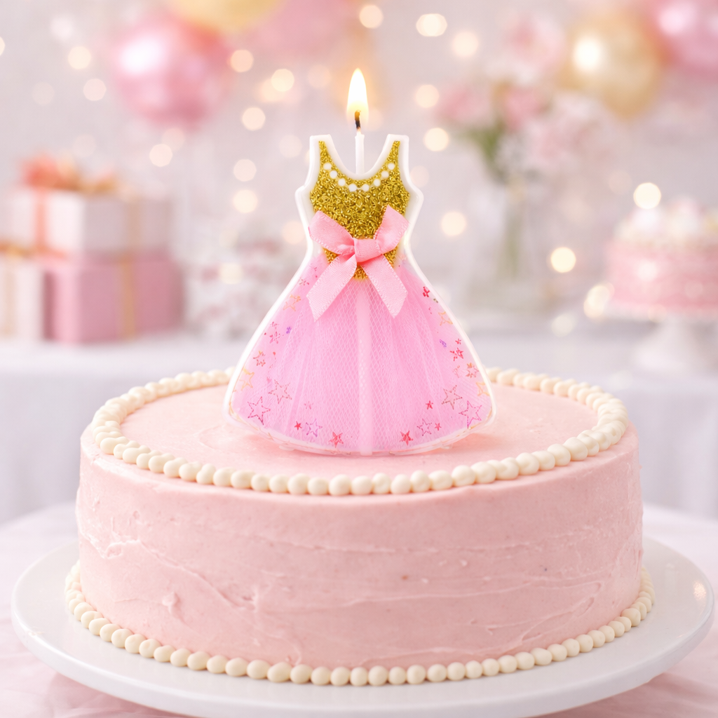 Vela de Cumpleaños para Niñas