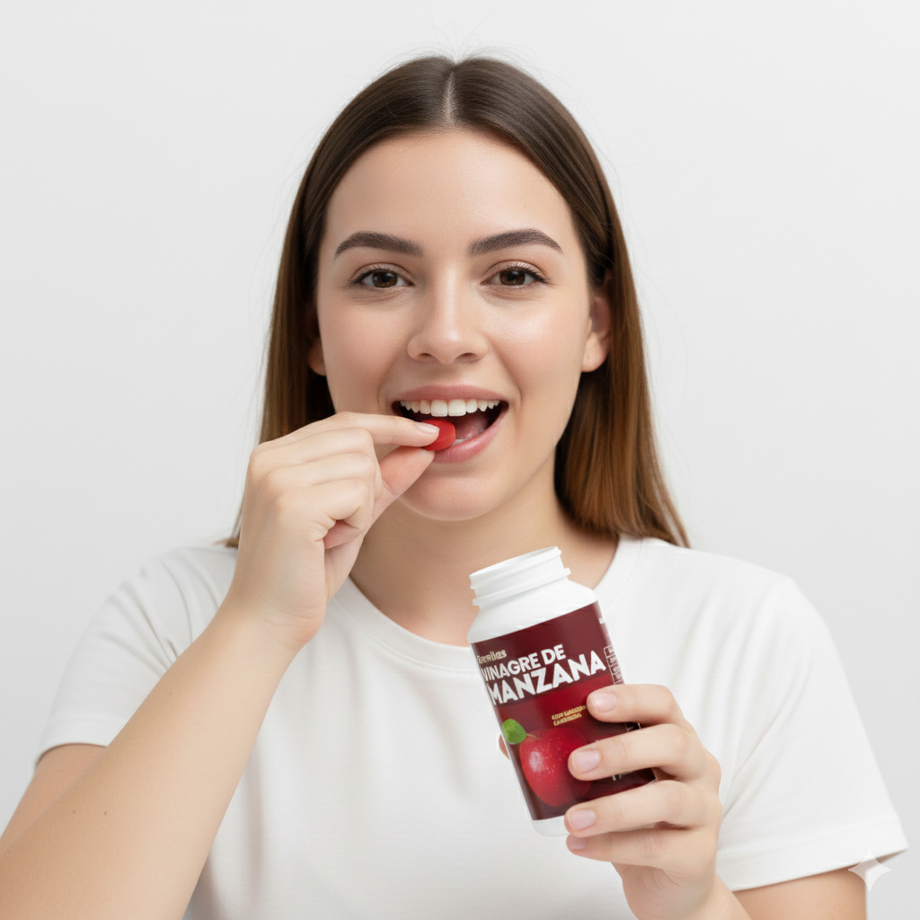 Gomitas Vinagre de Manzana Con Garcina Cambogia 60 Uds. - DR. FOOD