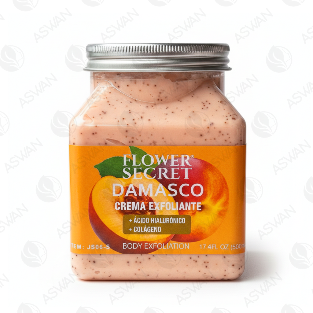 Exfoliante Corporal Damasco 500 ml - FLOWER SECRET
