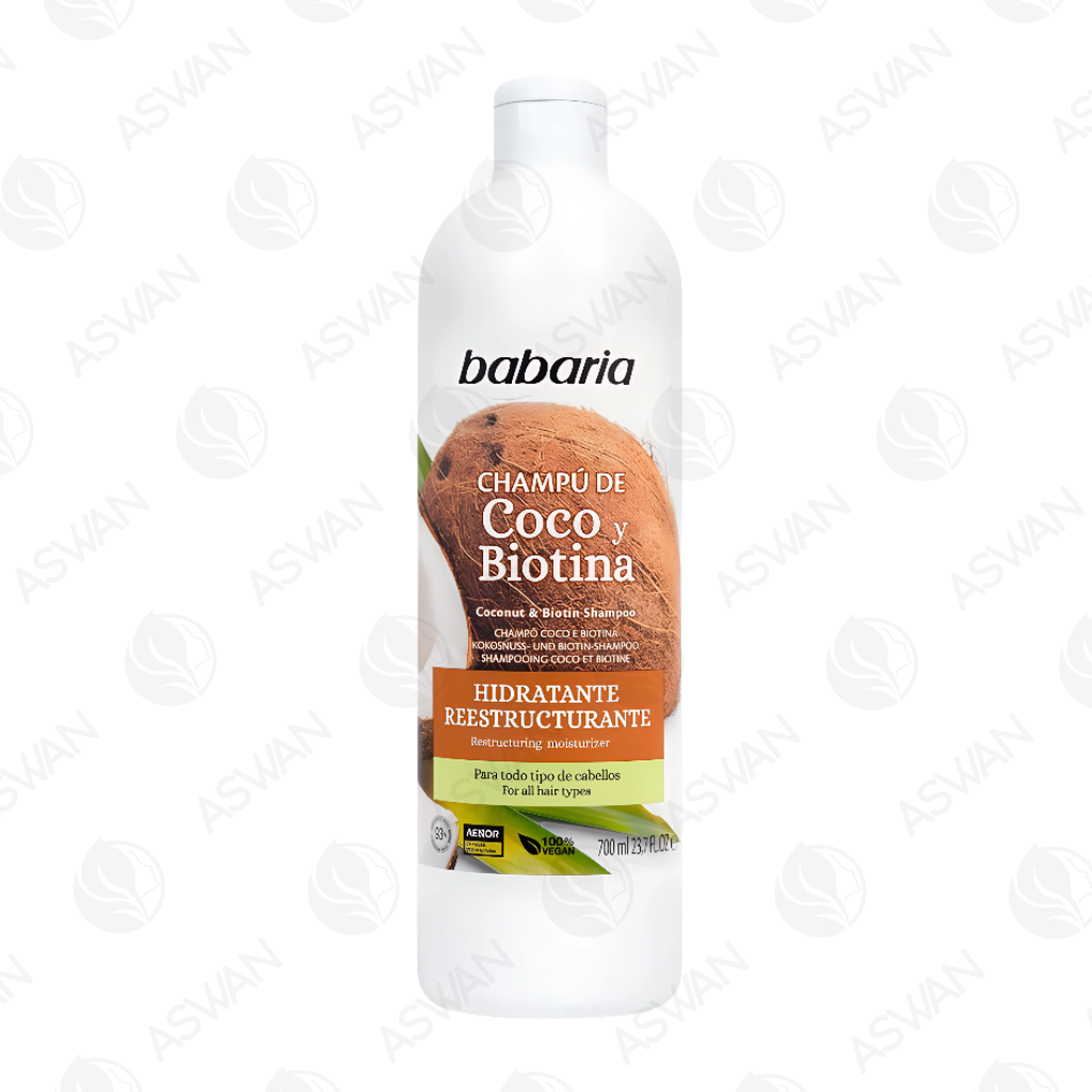 Champú de Coco y Biotina Hidratante 700 ml - Babaria