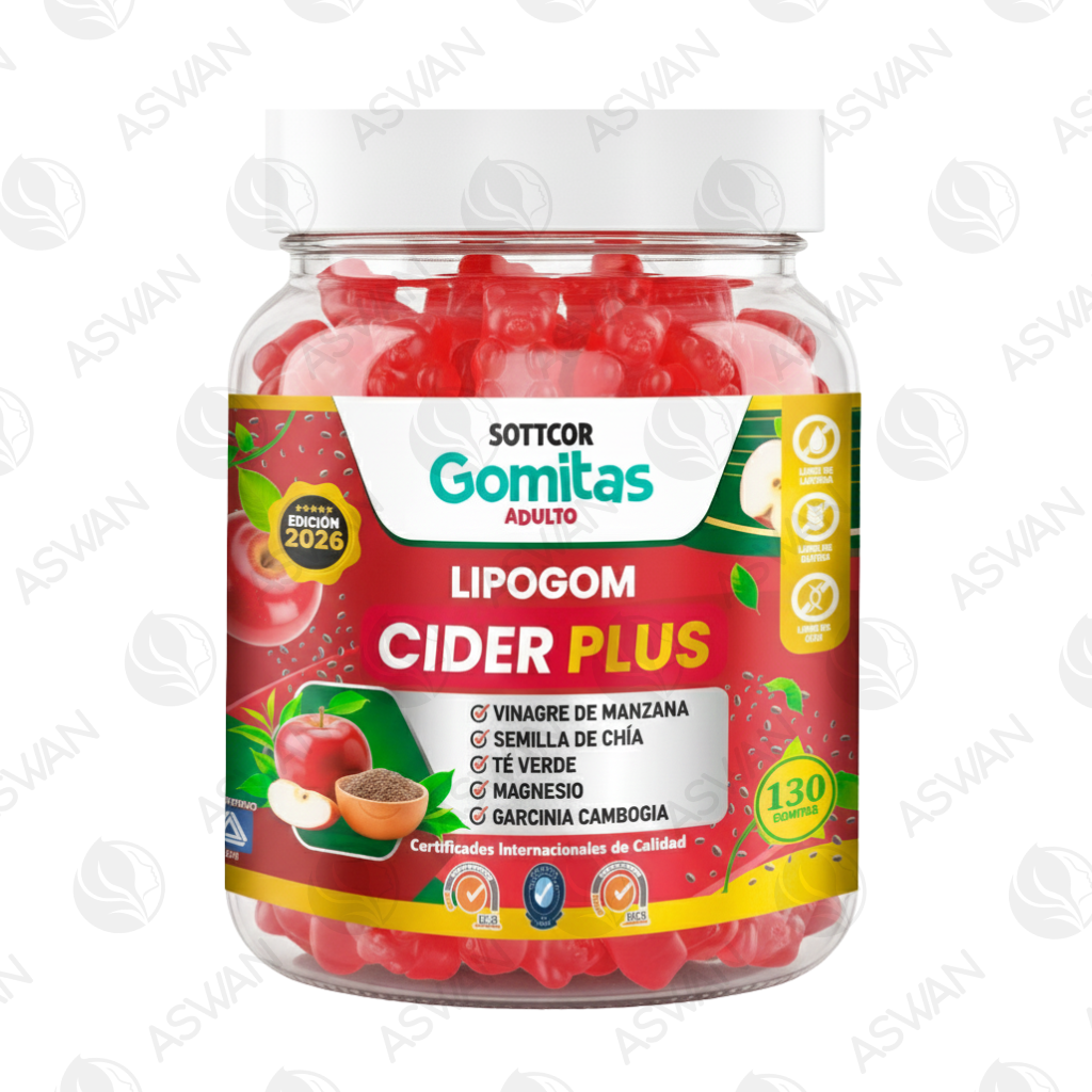 Gomitas Adultos de Cider Plus 130 Ud. - SOTTCOR