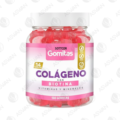 Gomitas Adultos de Colágeno 130 Ud. - SOTTCOR