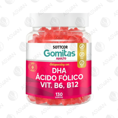 Gomitas Adultos de DHA 130 Ud. - SOTTCOR