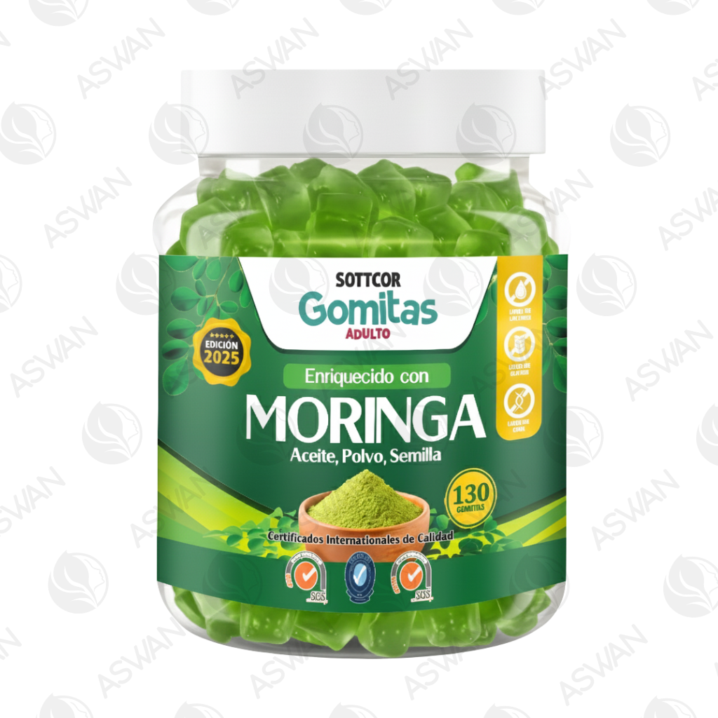 Gomitas Adultos de Moringa 130 Ud. - SOTTCOR