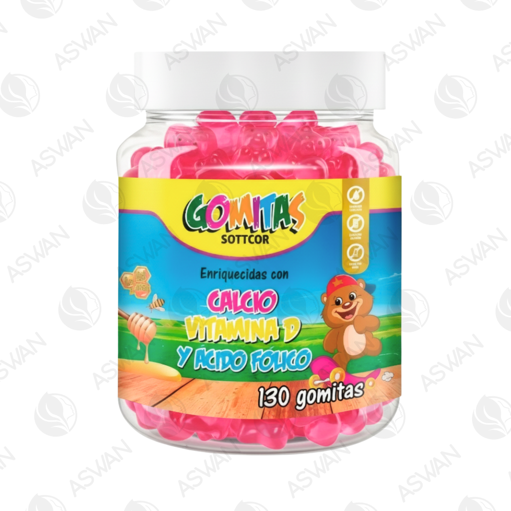 Gomitas Niños Calcio 130 Ud. - SOTTCOR