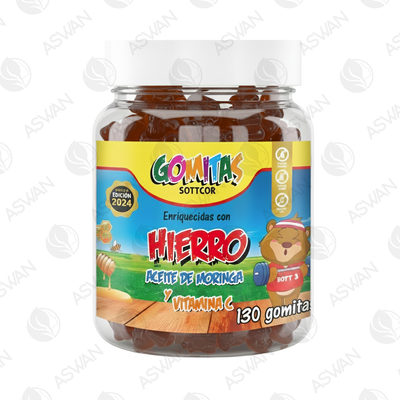 Gomitas Niños Hierro 130 Ud. - SOTTCOR