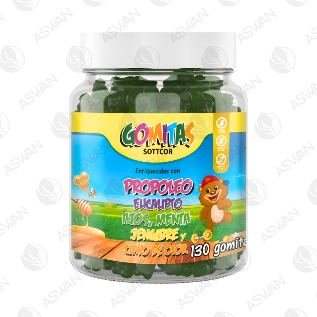 Gomitas Niños Propóleo 130 Ud. - SOTTCOR