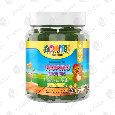 Gomitas Niños Propóleo 130 Ud. - SOTTCOR