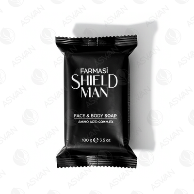 Jabón Para Cara & Cuerpo Shield Man 100 gr - FARMASI
