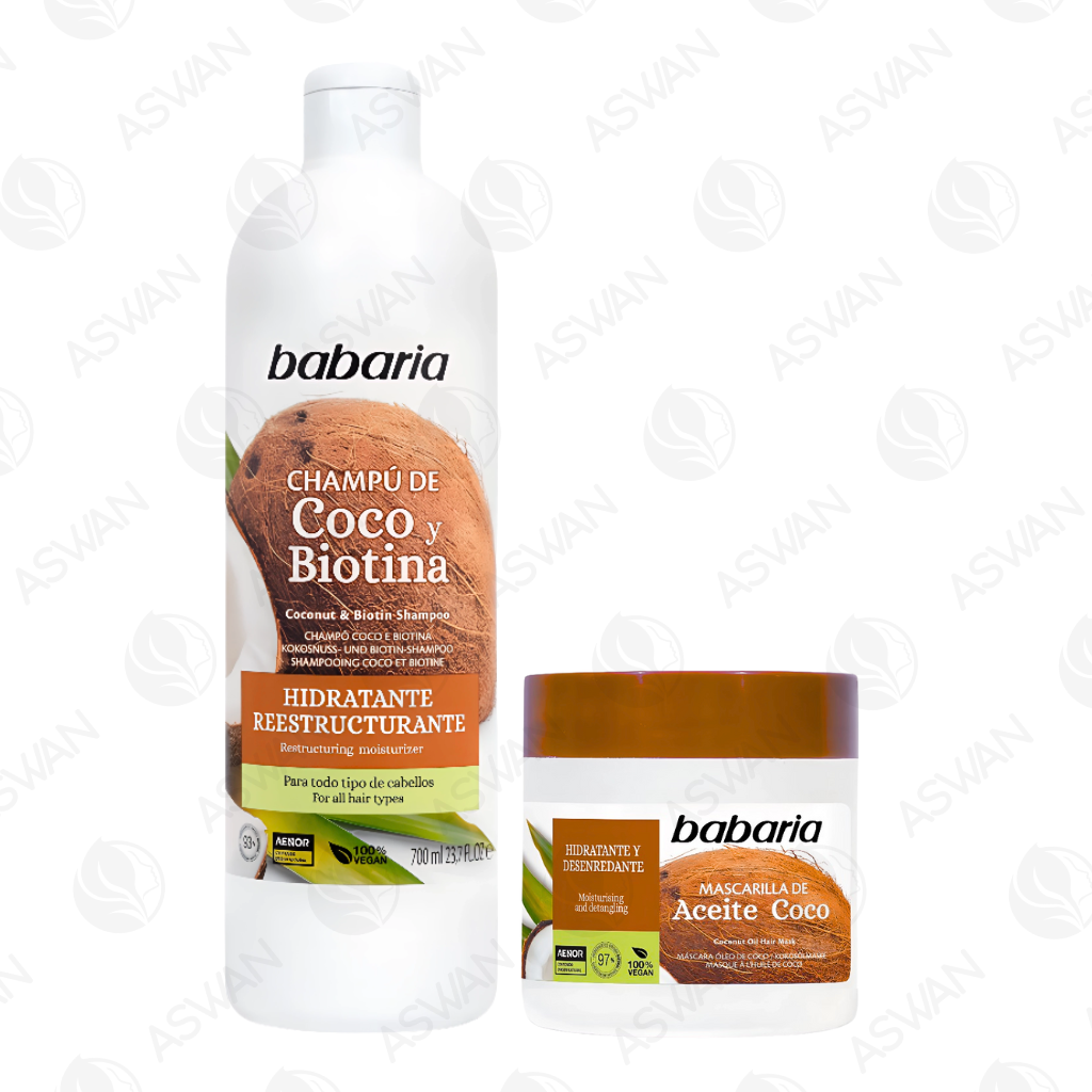 Pack Coco Champú 700 ml + Mascarilla 400 ml - Babaria